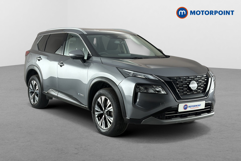 Nissan X-Trail N-Connecta Automatic Petrol-Electric Hybrid SUV - Stock Number (1661850) - Drivers side front corner
