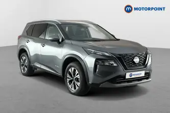 Nissan X-Trail N-Connecta Automatic Petrol-Electric Hybrid SUV - Stock Number (1661850) - Drivers side front corner