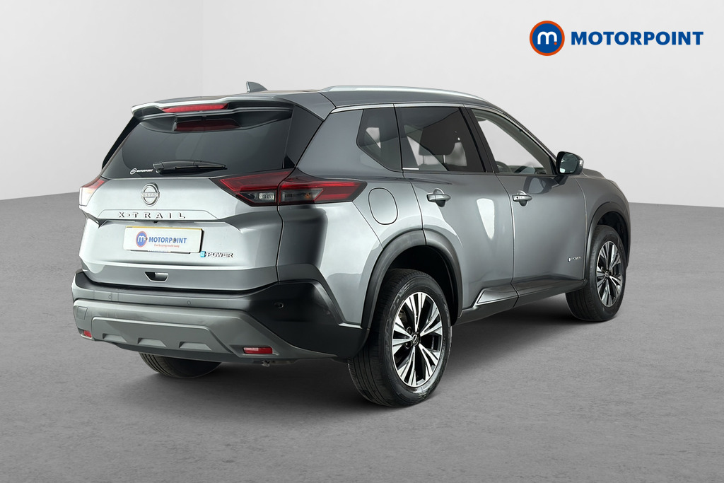 Nissan X-Trail N-Connecta Automatic Petrol-Electric Hybrid SUV - Stock Number (1661850) - Passenger side rear corner