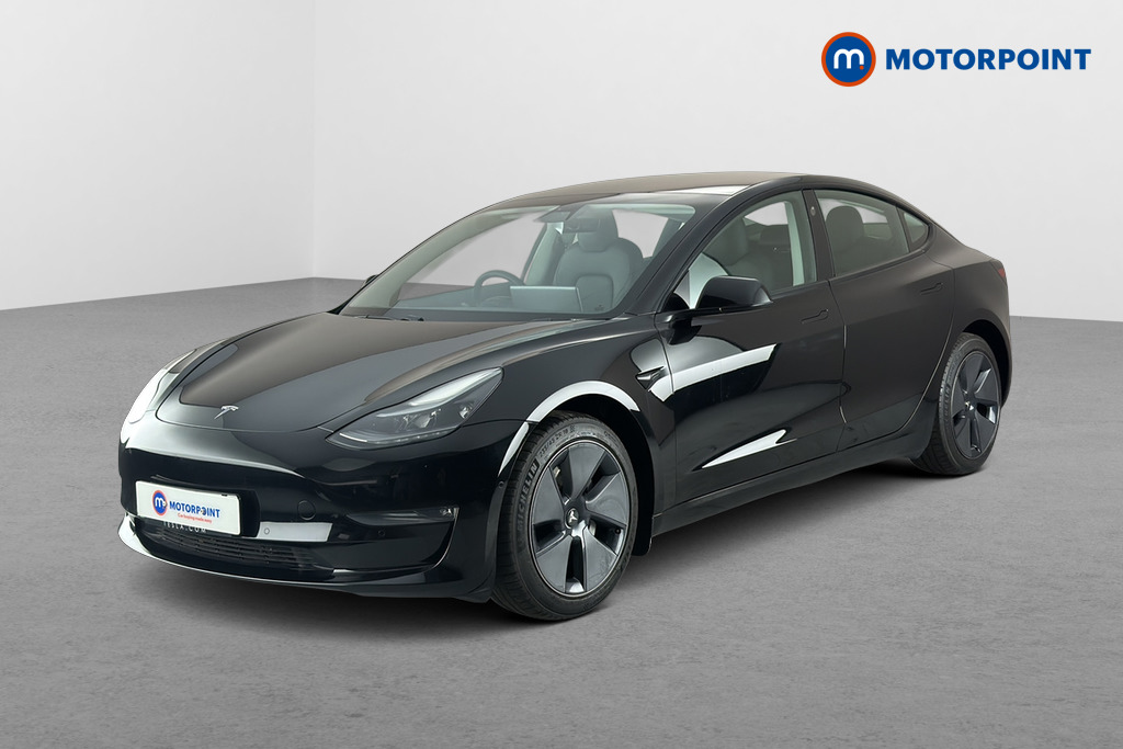 Tesla Model 3 Long Range Automatic Electric Saloon - Stock Number (1662189) - Passenger side front corner