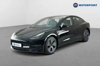 Tesla Model 3 Long Range Automatic Electric Saloon - Stock Number (1662189) - Passenger side front corner