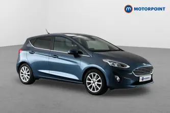 Ford Fiesta Titanium Manual Petrol Hatchback - Stock Number (1662537) - Drivers side front corner