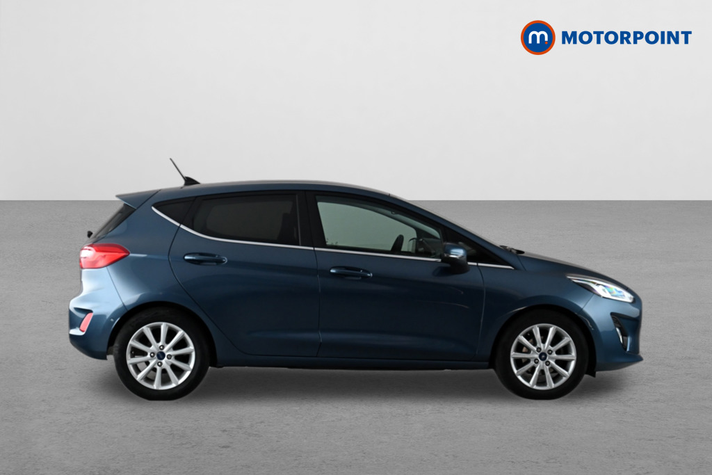 Ford Fiesta Titanium Manual Petrol Hatchback - Stock Number (1662537) - Drivers side