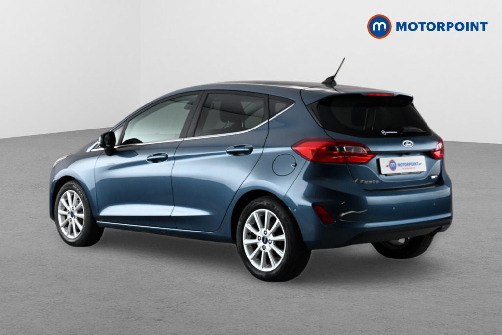 Ford Fiesta Titanium Manual Petrol Hatchback - Stock Number (1662537) - Passenger side rear corner