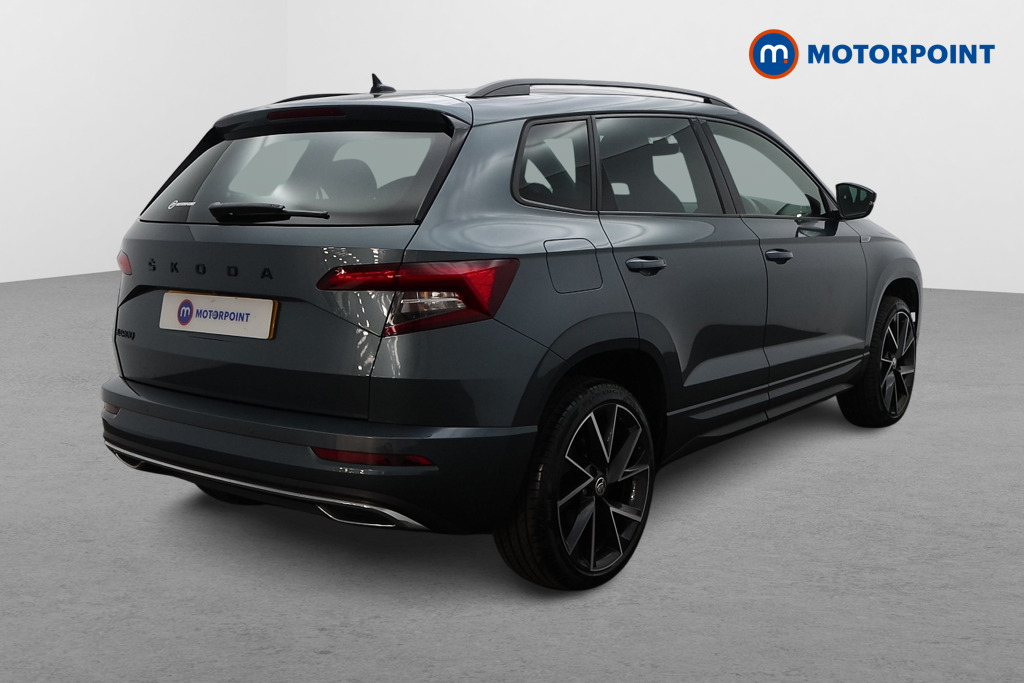 Skoda Karoq Sport Line Automatic Petrol SUV - Stock Number (1662556) - Drivers side rear corner