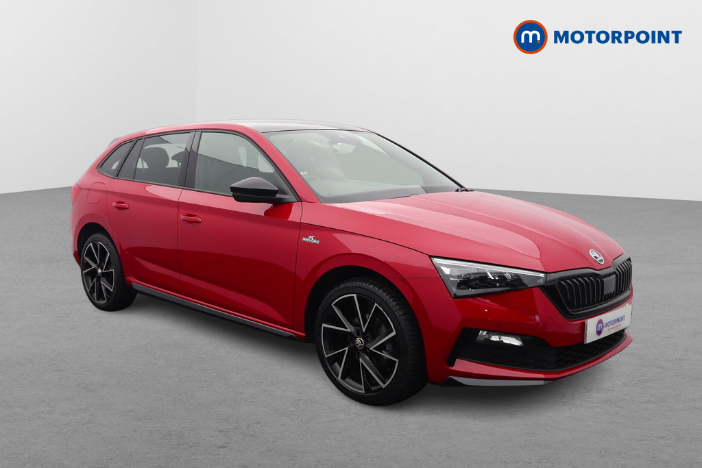 Skoda Scala Monte Carlo Automatic Petrol Hatchback - Stock Number (1654682) - Drivers side front corner