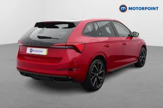 Skoda Scala Monte Carlo Automatic Petrol Hatchback - Stock Number (1654682) - Drivers side rear corner
