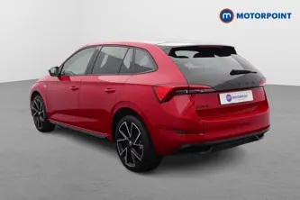 Skoda Scala Monte Carlo Automatic Petrol Hatchback - Stock Number (1654682) - Passenger side rear corner