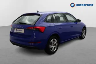 Skoda Scala SE Manual Petrol Hatchback - Stock Number (1657863) - Drivers side rear corner
