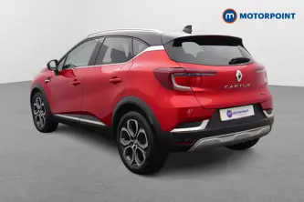 Renault Captur Techno Automatic Petrol-Electric Hybrid SUV - Stock Number (1658668) - Passenger side rear corner