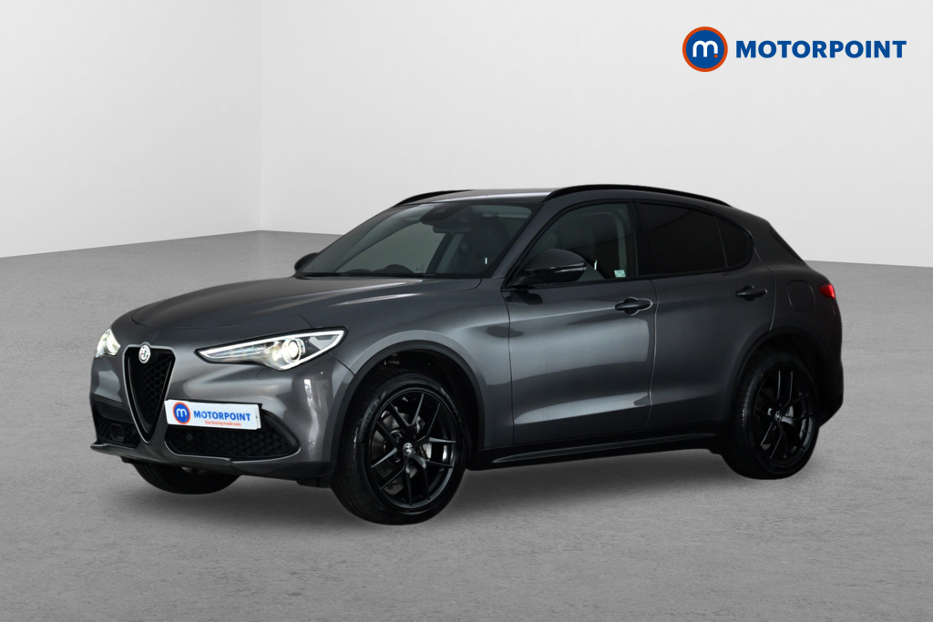Alfa Romeo Stelvio Nero Edizione Automatic Petrol SUV - Stock Number (1659761) - Passenger side front corner