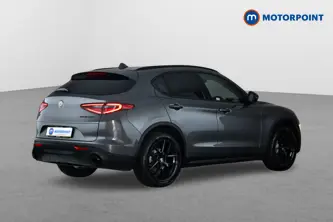 Alfa Romeo Stelvio Nero Edizione Automatic Petrol SUV - Stock Number (1659761) - Drivers side rear corner