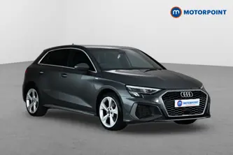 Audi A3 S Line Automatic Petrol Plug-In Hybrid Hatchback - Stock Number (1659821) - Drivers side front corner