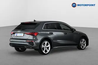 Audi A3 S Line Automatic Petrol Plug-In Hybrid Hatchback - Stock Number (1659821) - Drivers side rear corner