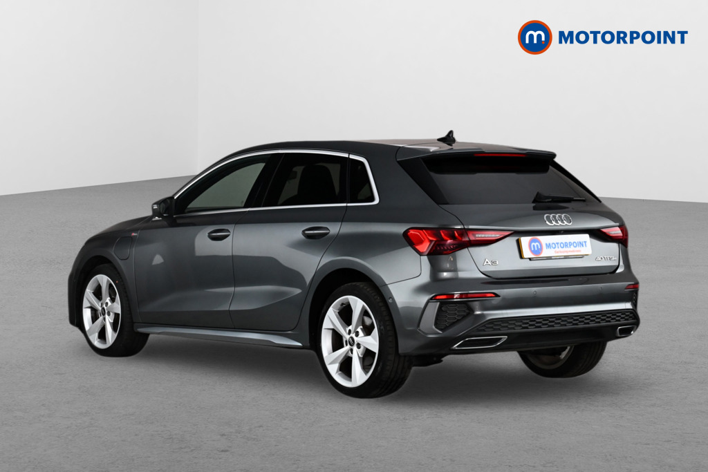 Audi A3 S Line Automatic Petrol Plug-In Hybrid Hatchback - Stock Number (1659821) - Passenger side rear corner