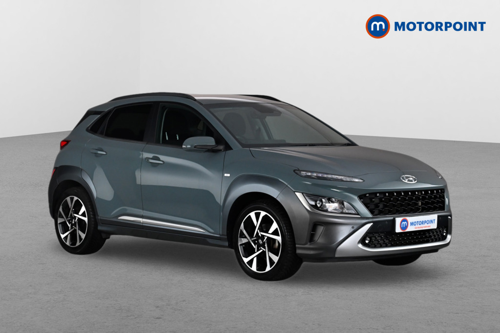Hyundai Kona Premium Manual Petrol SUV - Stock Number (1660402) - Drivers side front corner