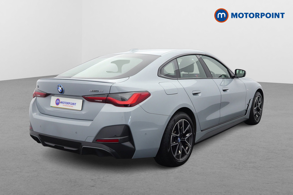 BMW I4 M Sport Automatic Electric Hatchback - Stock Number (1662213) - Drivers side rear corner