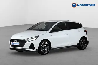 Hyundai I20 N Line S Manual Petrol Hatchback - Stock Number (1663366) - Passenger side front corner