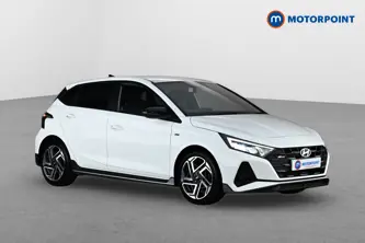 Hyundai I20 N Line S Manual Petrol Hatchback - Stock Number (1663366) - Drivers side front corner