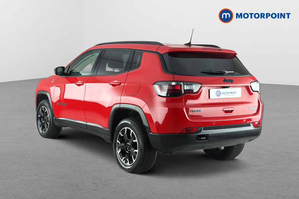 Jeep Compass Trailhawk Automatic Petrol Plug-In Hybrid SUV - Stock Number (1663854) - Drivers side rear corner