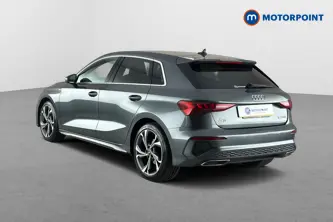Audi A3 S Line Automatic Petrol Hatchback - Stock Number (1664045) - Drivers side rear corner