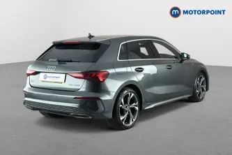 Audi A3 S Line Automatic Petrol Hatchback - Stock Number (1664045) - Passenger side rear corner
