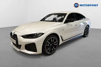 BMW I4 M50 Automatic Electric Hatchback - Stock Number (1665179) - Passenger side front corner