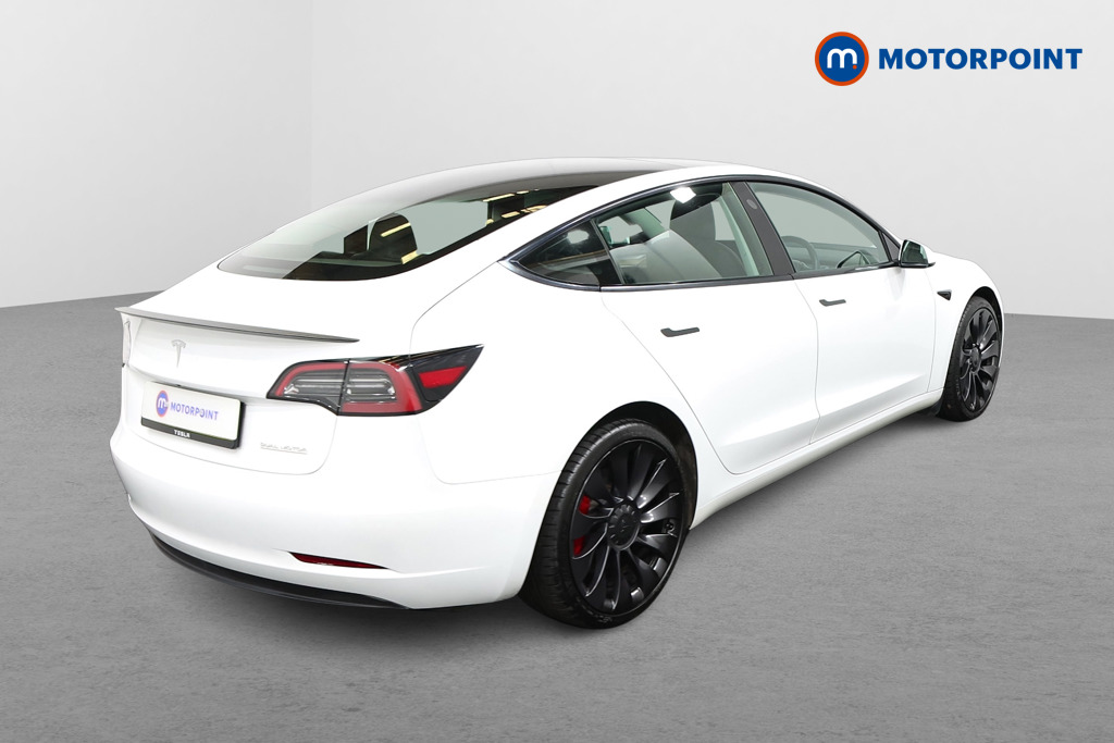 Tesla Model 3 Performance Automatic Electric Saloon - Stock Number (1648874) - Drivers side rear corner