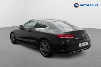 Mercedes-Benz C Class Amg Line Edition Automatic Diesel Coupe - Stock Number (1648980) - Passenger side rear corner