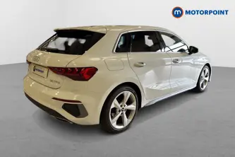 Audi A3 S Line Automatic Petrol Hatchback - Stock Number (1653364) - Passenger side rear corner