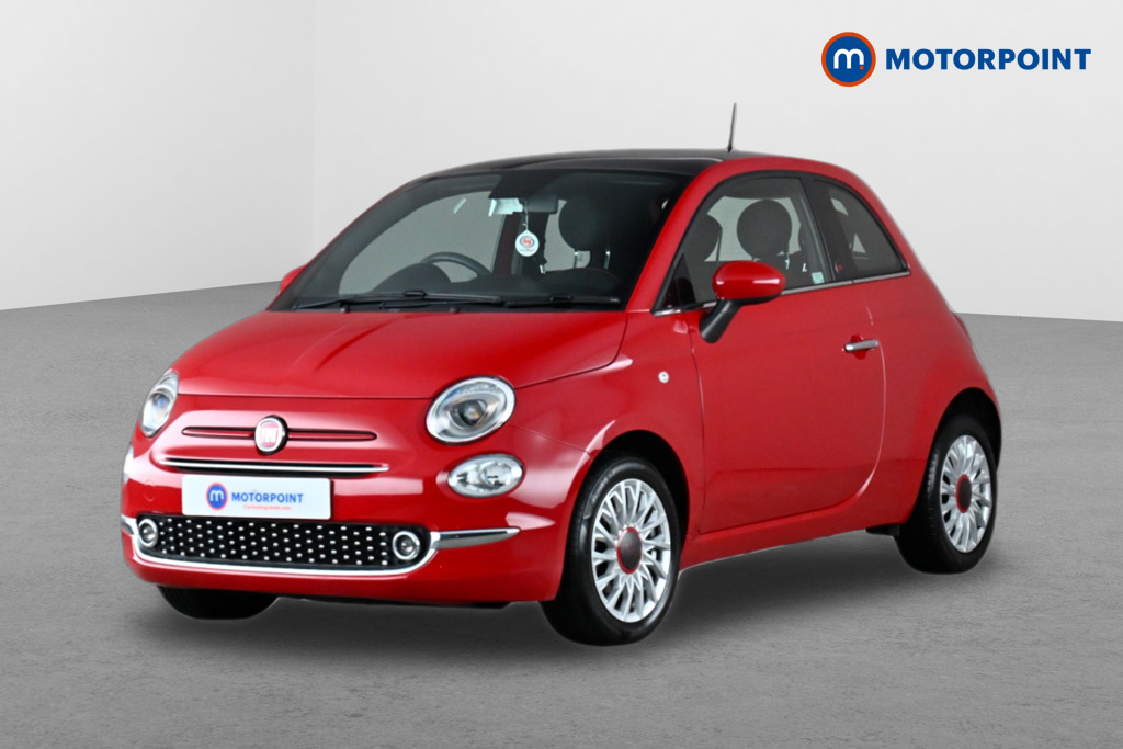 Fiat 500 RED Manual Petrol Hatchback - Stock Number (1655139) - Passenger side front corner