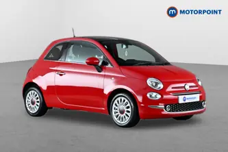 Fiat 500 RED Manual Petrol Hatchback - Stock Number (1655139) - Drivers side front corner