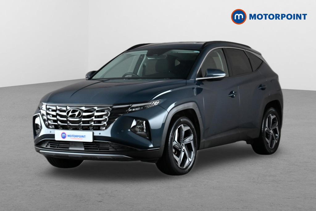 Hyundai Tucson Premium Automatic Petrol-Electric Hybrid SUV - Stock Number (1658427) - Passenger side front corner