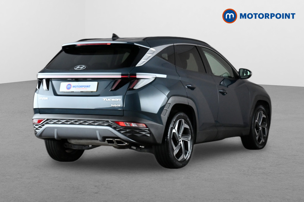 Hyundai Tucson Premium Automatic Petrol-Electric Hybrid SUV - Stock Number (1658427) - Drivers side rear corner