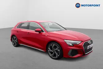 Audi A3 S Line Manual Petrol Hatchback - Stock Number (1658428) - Drivers side front corner