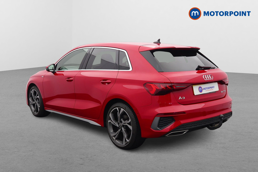 Audi A3 S Line Manual Petrol Hatchback - Stock Number (1658428) - Passenger side rear corner