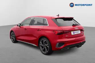 Audi A3 S Line Manual Petrol Hatchback - Stock Number (1658428) - Passenger side rear corner