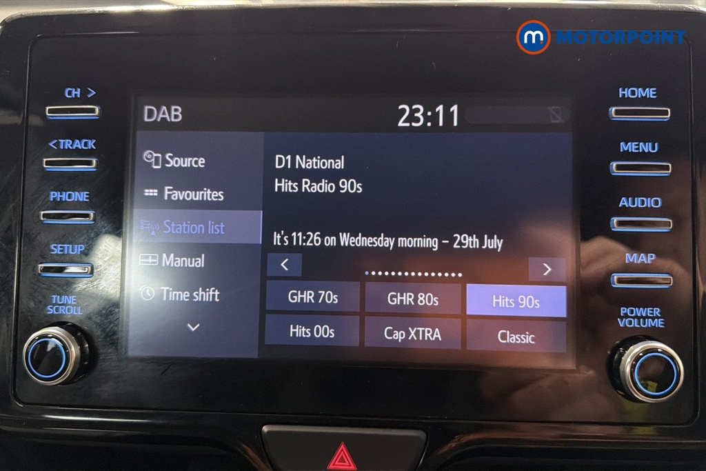 Toyota Yaris Icon Automatic Petrol-Electric Hybrid Hatchback - Stock Number (1659247) - 8th supplementary image