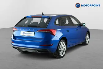 Skoda Scala Se L Manual Petrol Hatchback - Stock Number (1660685) - Passenger side rear corner
