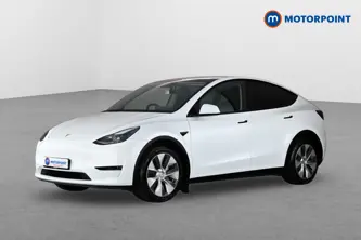 Tesla Model Y Long Range Automatic Electric SUV - Stock Number (1660721) - Passenger side front corner