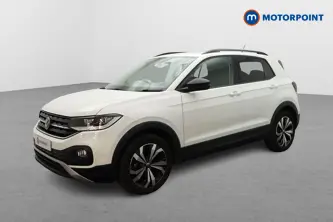Volkswagen T-Cross Black Edition Manual Petrol SUV - Stock Number (1662678) - Passenger side front corner