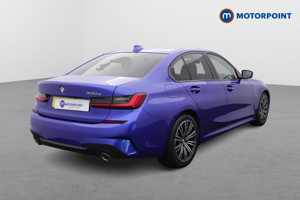 BMW 3 Series M Sport Automatic Petrol Plug-In Hybrid Saloon - Stock Number (1663335) - Drivers side rear corner