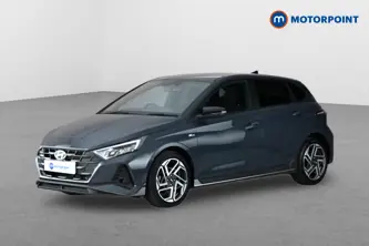 Hyundai I20 N Line S Manual Petrol Hatchback - Stock Number (1663358) - Passenger side front corner