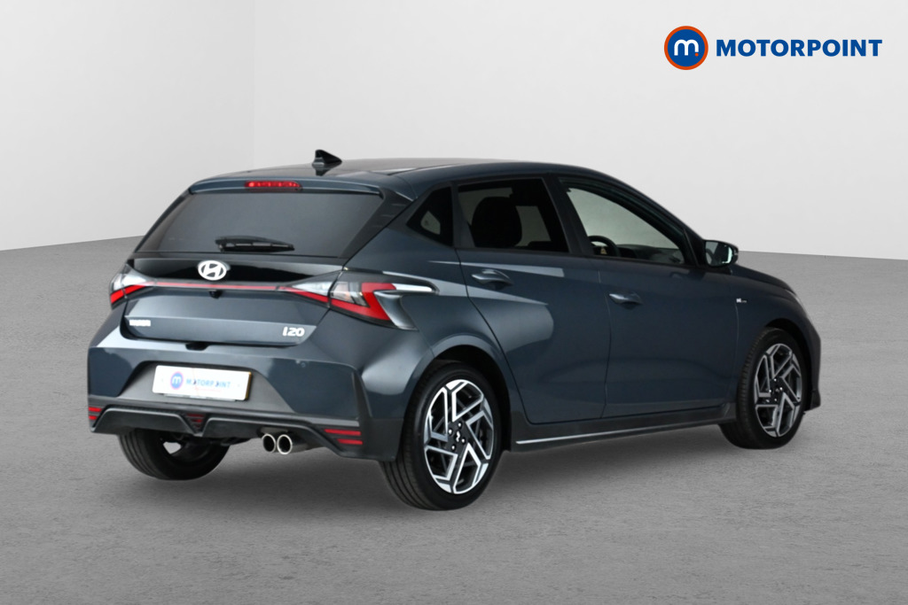 Hyundai I20 N Line S Manual Petrol Hatchback - Stock Number (1663358) - Drivers side rear corner