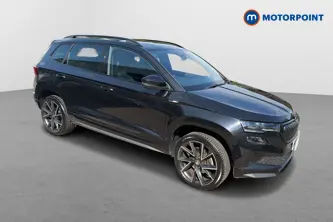 Skoda Karoq Sportline Manual Petrol SUV - Stock Number (1663662) - Drivers side front corner