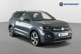 Volkswagen T-Cross R-Line Manual Petrol SUV - Stock Number (1664006) - Drivers side front corner