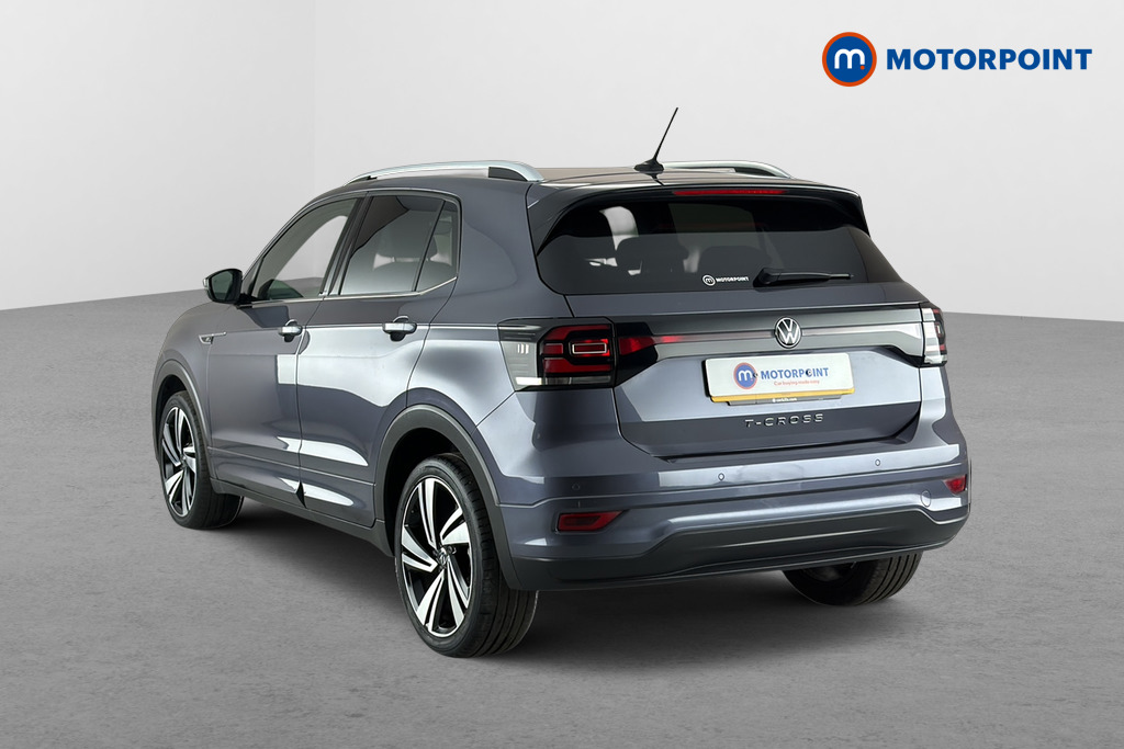 Volkswagen T-Cross R-Line Manual Petrol SUV - Stock Number (1664006) - Drivers side rear corner