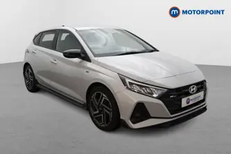 Hyundai I20 N Line S Manual Petrol Hatchback - Stock Number (1664069) - Drivers side front corner