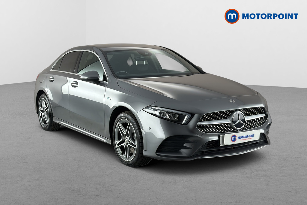 Mercedes-Benz A Class Amg Line Automatic Petrol Plug-In Hybrid Saloon - Stock Number (1664207) - Drivers side front corner