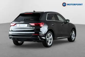 Audi Q3 S Line Manual Petrol SUV - Stock Number (1664240) - Drivers side rear corner